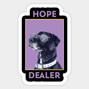 Hope Dealer Alcoholic Recovery Sticker